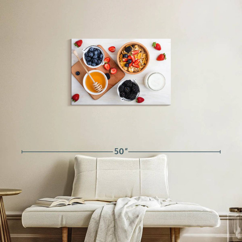 Yarlin Berry Cereal Breakfast, 20" H x 30" W