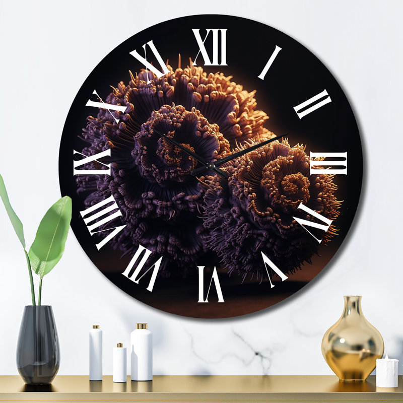 Metal Wall Clock, Large