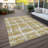 Mahaney Washable Striped Indoor / Outdoor Rug-402157322