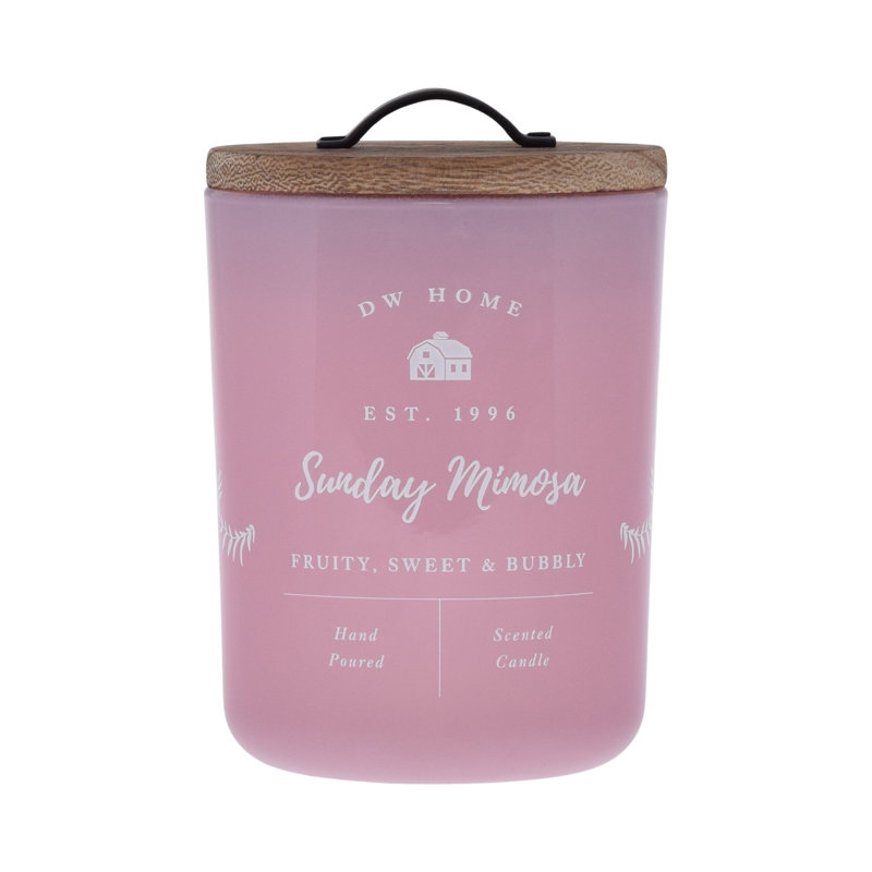 Bougie parfumée en pot Sunday Mimosa, Pot 15 oz.
