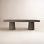 Valen Dining Table-Rustic Brown Oak Veneer