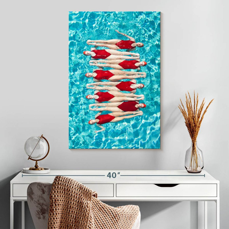 Sireci Synchronized Swimming Group, 30" H x 20" W