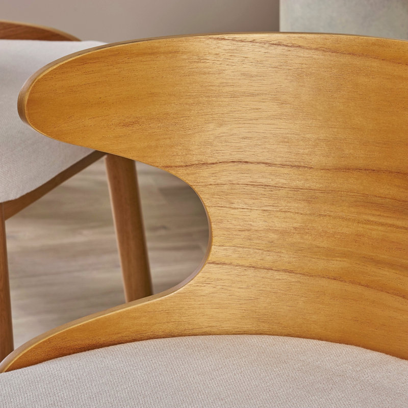 Chaise de bar, Tissu beige