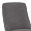 Chaise rembourrée en tissu Walden avec dossier incurvé et pieds en bois massif (ensemble de 2)-35571435