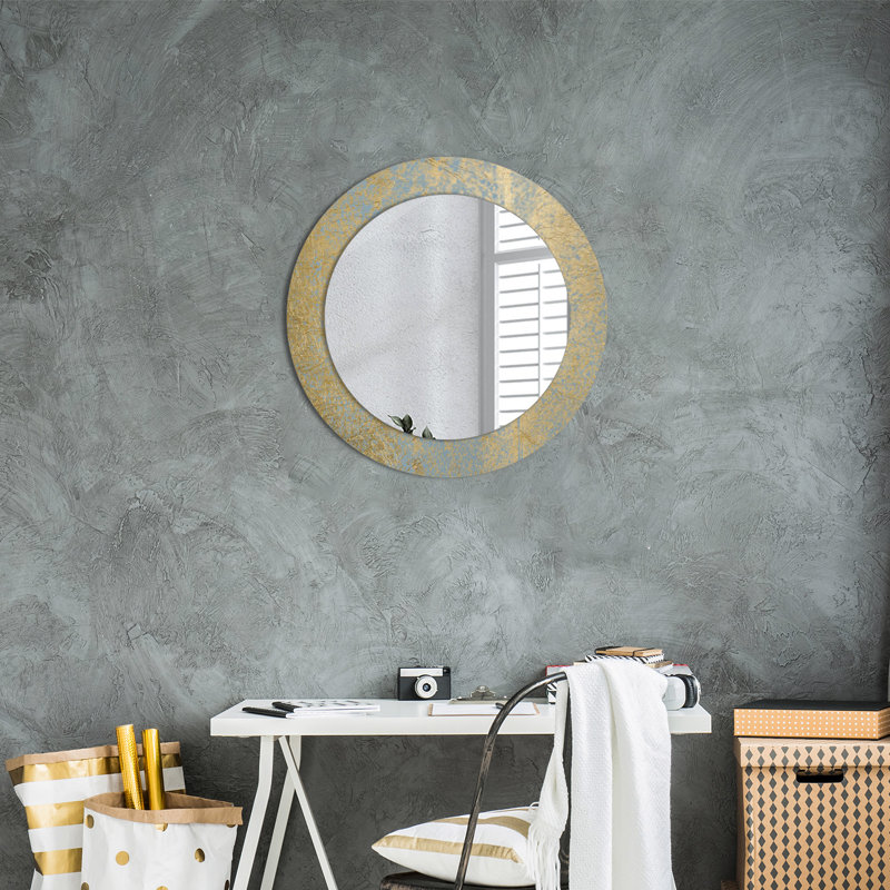 Huldar Glass Flat Wall Mirror