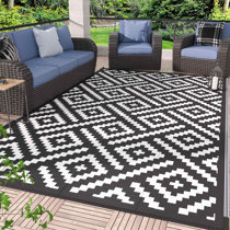 BalajeesUSA Outdoor rugs Plastic straw patio rugs-9 by 12 feet