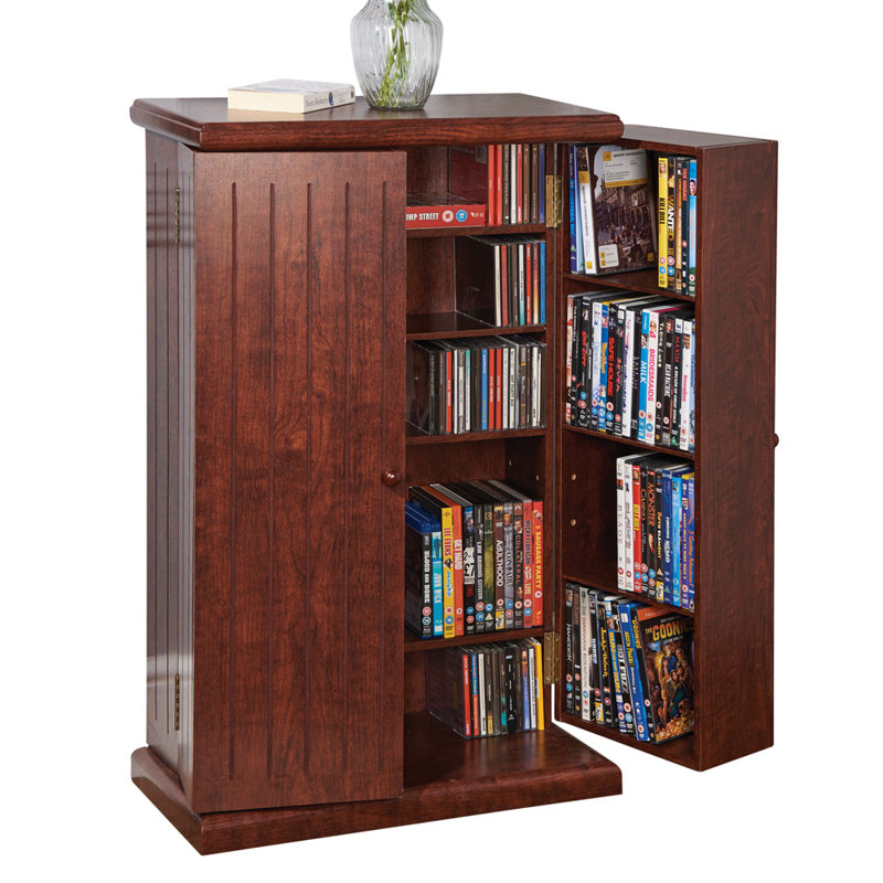 Armoire multimédia double porte