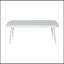 Causeuse et table en acier Mariano, blanc cassé et vert-1306037169-1306037171