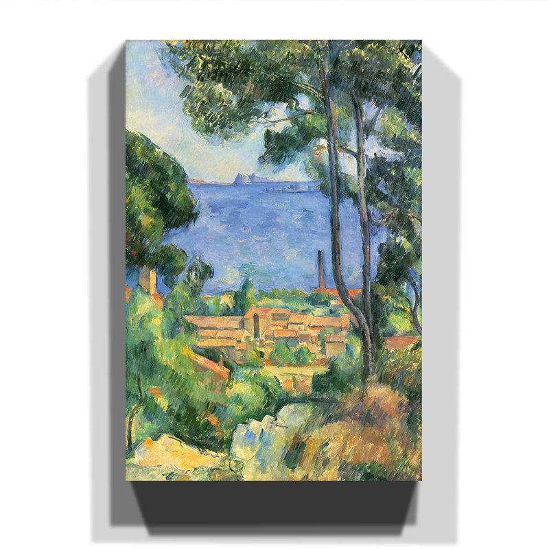Landscape (4) by Paul Cézanne - Wrapped Canvas, 100cm H x 70cm W
