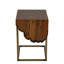 Table basse avec cadre en bois massif