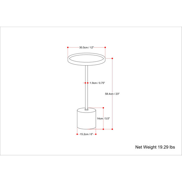 Dimensions du produit