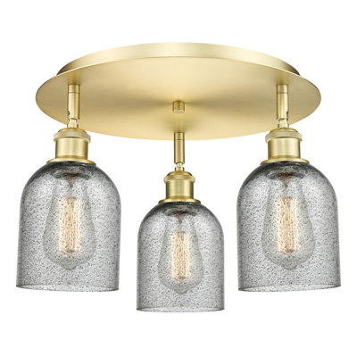 Batul Glass Flush Mount