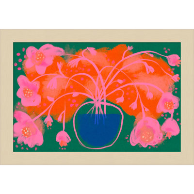 Galya "Pink Flower Bouquet" Print