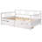 Full Size Daybed With Two Drawers In White - Construction, Space Saving Element, Multi-Functional Article, Easy Installation Manual Quality, Merchandise, To Assemble Frame-98708295
