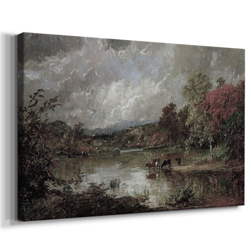Paysages rétro-CLXV -Galerie enveloppée Cavas, 40 x 60