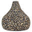 Dalton Leopard Print Woven Recliner Bean Bag