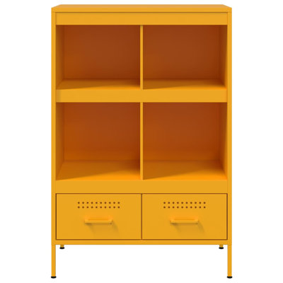 Sharell 101.5cm H x 68cm W Steel Standard Bookcase