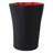 Contemporary Sculptural Porcelain Vases With Textured Ribbed Design Set Of 2-986014653