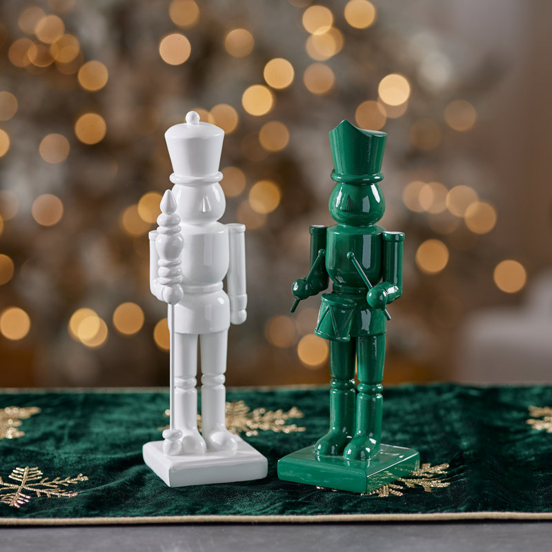 Figurines de soldat casse-noisette brillant
