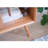 High-legged mobile door small storage sideboard