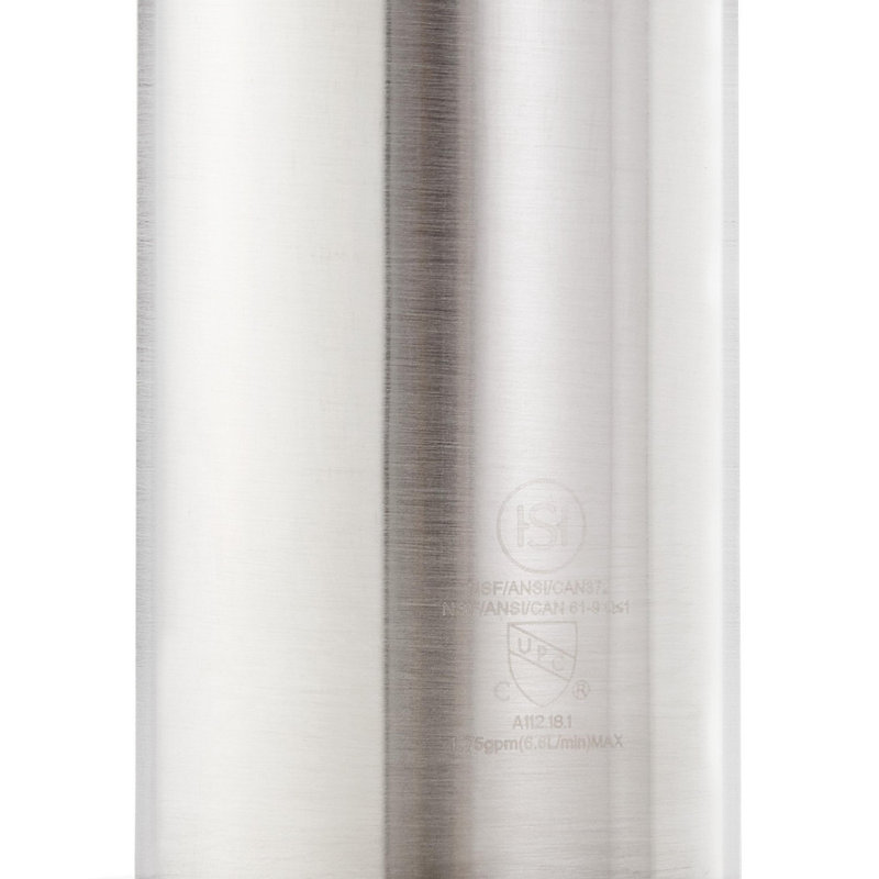Robinet de cuisine à poignée simple Eiler, Acier inoxydable
