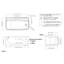 Lab 59.5'' L Freestanding Soaking Bathtub-615426990-615426991