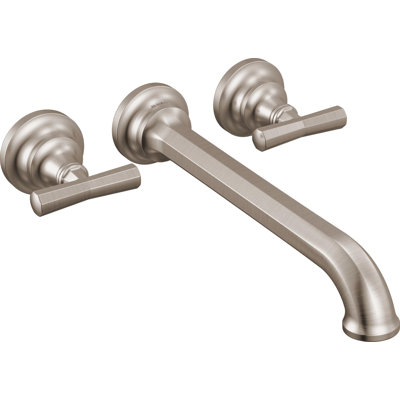 Beauclere™ Two Handle Wall Mount Tub Filler