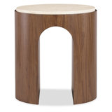 Eleana Marble End Table