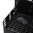 HALLOLURE 18.1'' W Portable Charcoal Grill