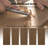 7-Piece Traditional Modern Rectangular Dining Table Set with 6 Upholstered Chairs-231013585