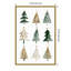«Evergreen II Tree» par Isabelle - cadre flottant, impression sur toile