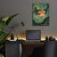 Adorable art mural en verre mignon entre les feuilles par Momart-475773054