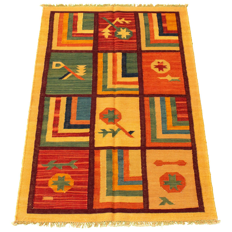 Wool Patchwork Indoor Rug