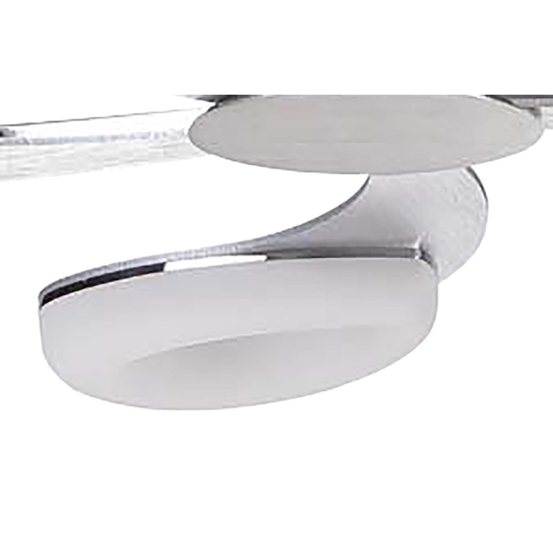 Ohlson 5 - Light LED Chandelier, Polished Chrome