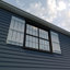 Volets rustiques en faux bois à quatre planches espacées (par paire)-71288264-88966854-88966855