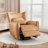 Gilden 35.8'' Wide Modern and Breathable Fabric Power Swivel and Rocker Recliner (Set of 2)-381811778