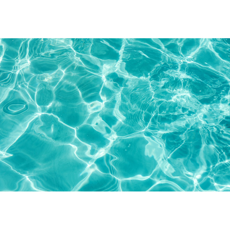 Turquoise Water by Inna Dodor - Wrapped Canvas Print, 30cm H x 46cm W x 3.8cm D