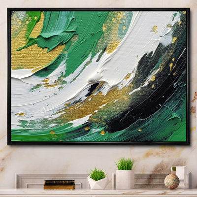 Tourbillon cosmique sur toile