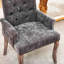 Chaise de salle à manger rembourrée Modern-126141700