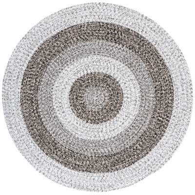 Burgan Woven Performance Machine Washable Performance Chevron Indoor/Outdoor Area Rug
