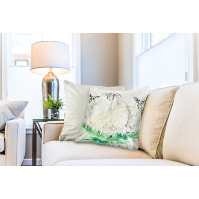 Whitford Square Throw Pillow Cover