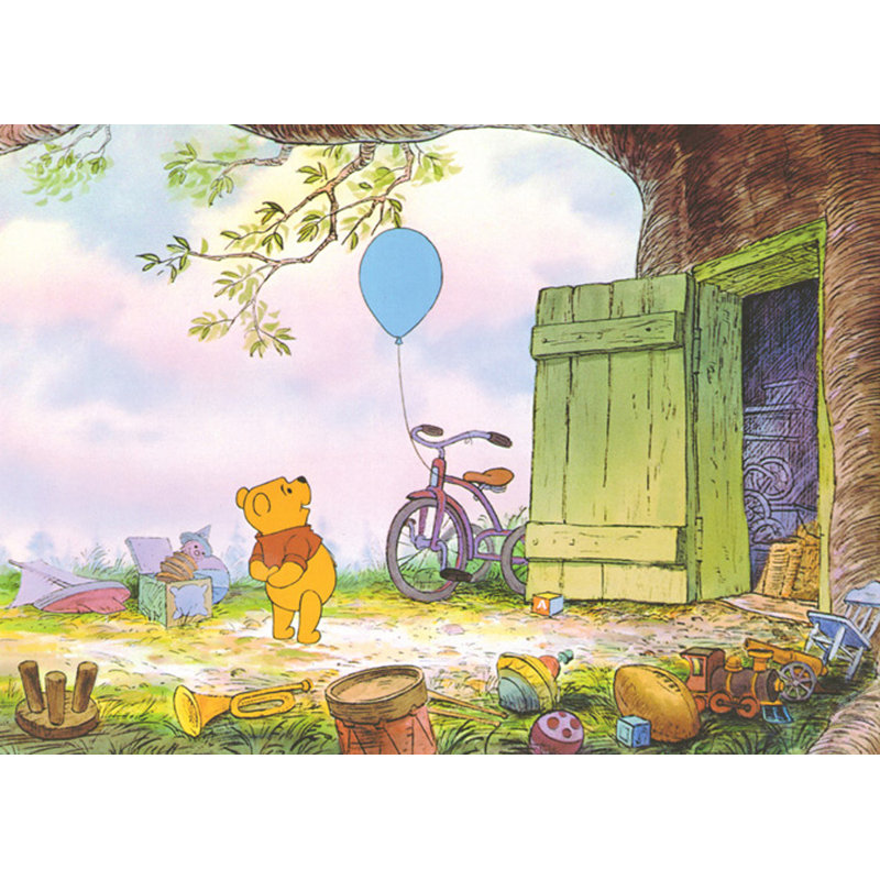 Pooh's Balloon Time Fun, H 13 po x l 18 po