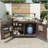 Versatile Outdoor Kitchen Island with Premium Materials and Multiple Storage Options-808413995