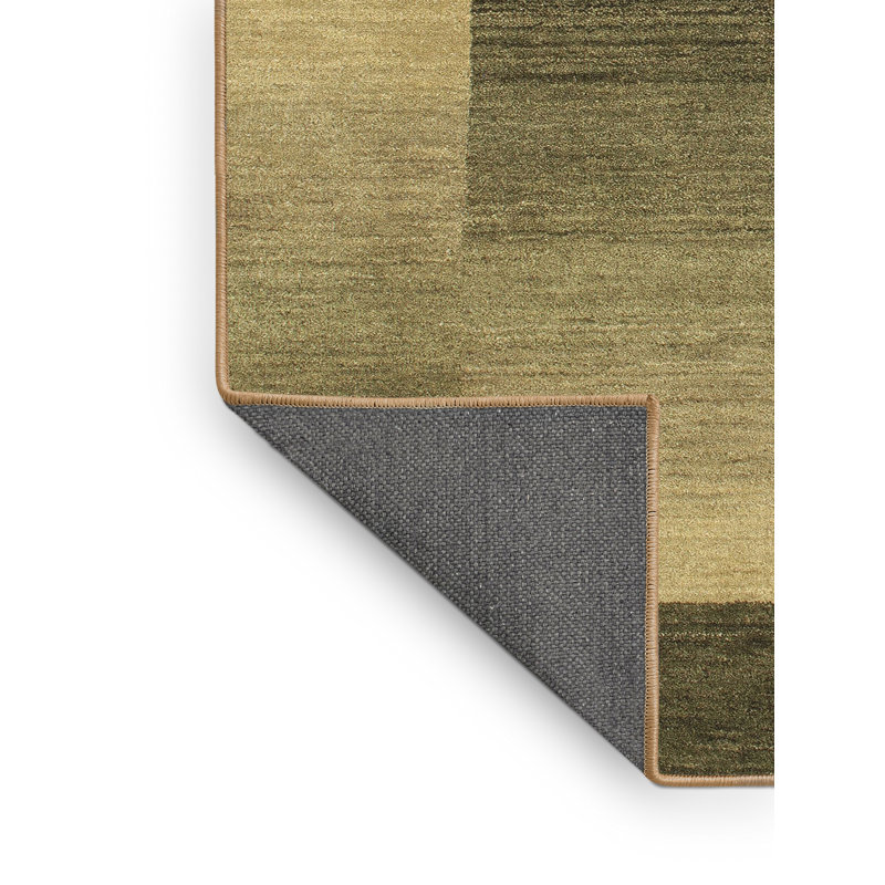 Tapis contemporain noir / beige, Rectangle 5 pi x 7 pi