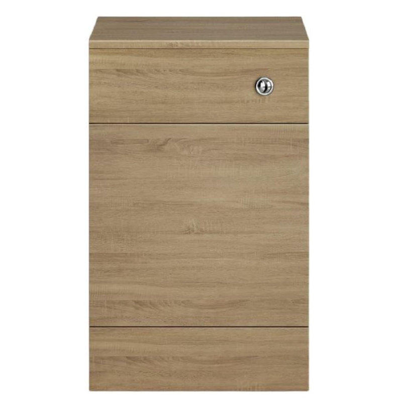 iBathUK Harper 500 BTW toilet unit, Oak