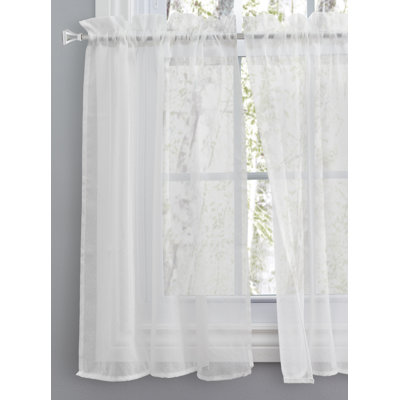 Matarranz Delicate Sheer Insert Valance 42"W
