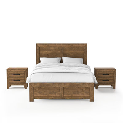 Brian Standard Bed with Nightstand Set