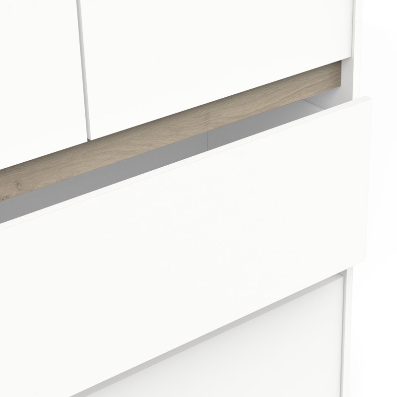 3 Door Chipboard Wardrobe
