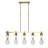 Apothecary 5 - Light Kitchen Island Linear Pendant-114765583