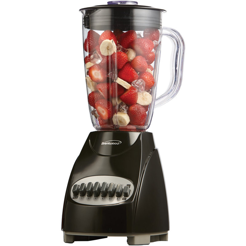Mélangeur de comptoir brentwood appliances, Noir
